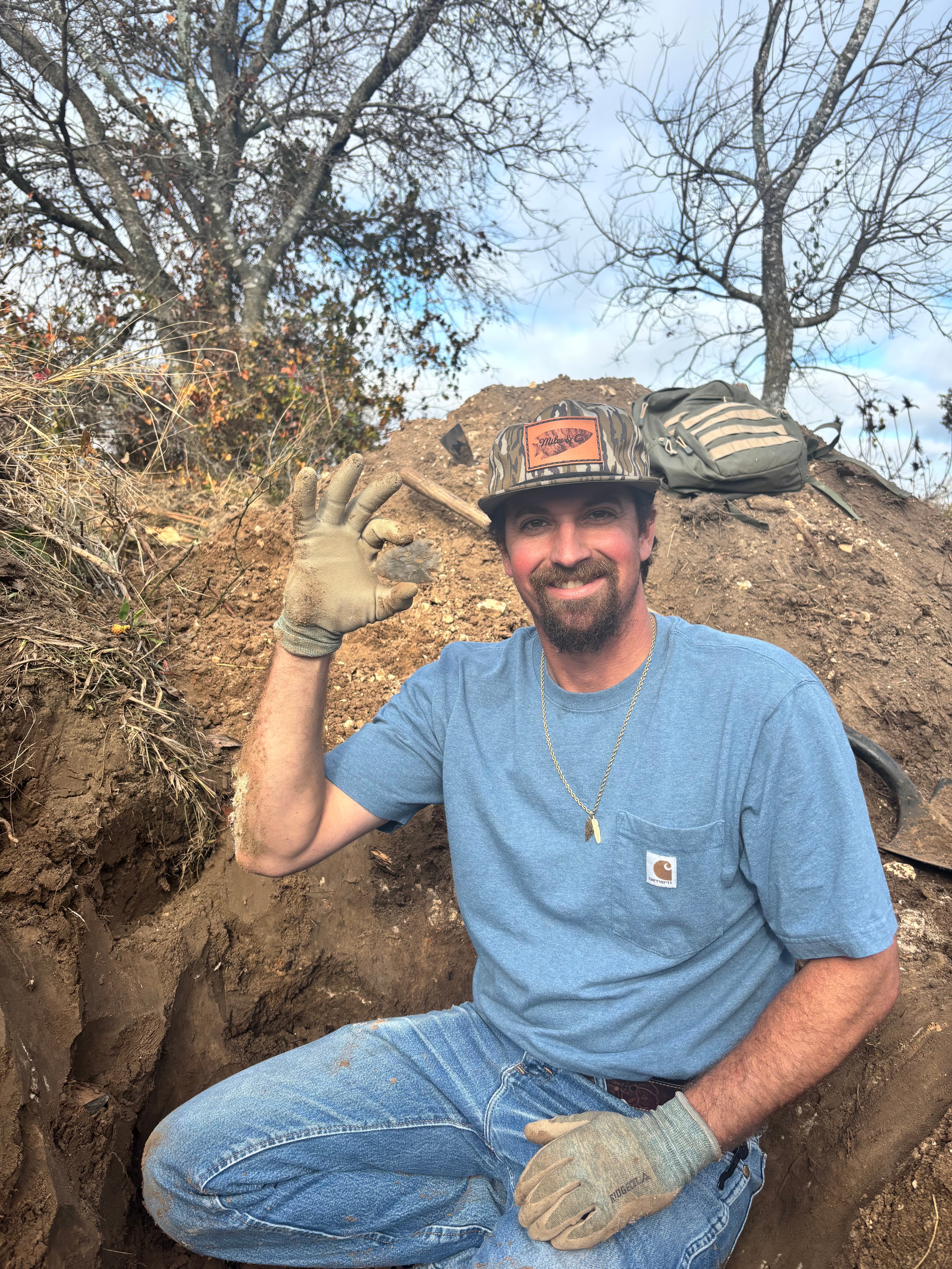 Miles & Co. Camo Rope Hat